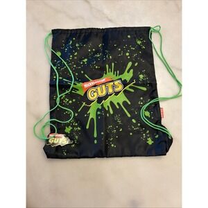 NWT Nickelodeon Guts Gold Drawstring Backpack Sinch Bag Nick Box 2020 Travel Bag